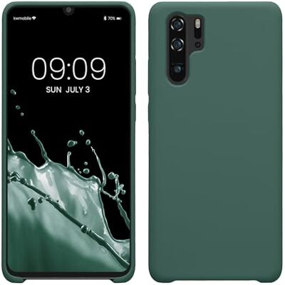 kwmobile Carcasa Compatible con Huawei P30 Pro Funda Case TPU y Silicona antigolpes Apto Carga inalámbrica Verde Bosque kwmobile Carcasa Compatible con Huawei P30 Pro Funda Case TPU y Silicona antigolpes Apto Carga inalámbrica Verde Bosque