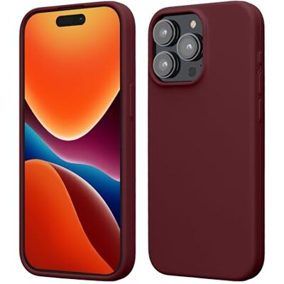 kwmobile Carcasa para iPhone 15 Pro MAX Funda Case TPU y Silicona para Smartphone con Interior de Microfibra Suave Protector antigolpes para móvil Violeta Burdeos kwmobile Carcasa para iPhone 15 Pro MAX Funda Case TPU y Silicona para Smartphone con Interior de Microfibra Suave Protector antigolpes para móvil Violeta Burdeos