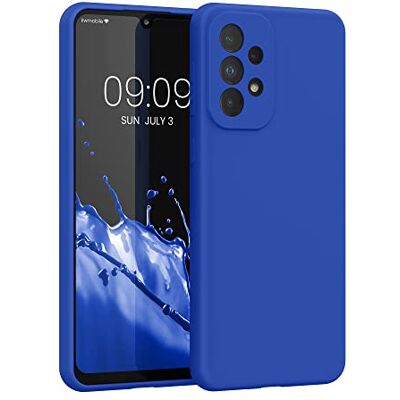 kwmobile Carcasa Compatible con Samsung Galaxy A33 5G Funda Case TPU y Silicona antigolpes Apto Carga inalámbrica Azul báltico kwmobile Carcasa Compatible con Samsung Galaxy A33 5G Funda Case TPU y Silicona antigolpes Apto Carga inalámbrica Azul báltico