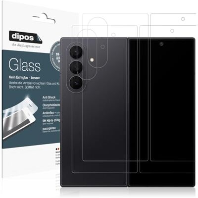 dipos 2x Protectores 9H mate para Samsung Galaxy Z Fold7 Aussenseite dipos 2x Protectores 9H mate para Samsung Galaxy Z Fold7 Aussenseite