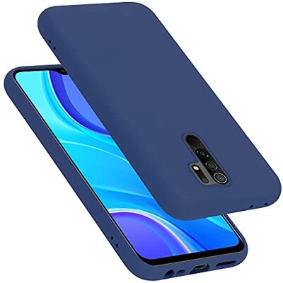 Cadorabo Funda de Silicona Compatible con Xiaomi RedMi 9, Funda Protectora de Cuerpo Completo para RedMi 9- Resistente a arañazos y Golpes Fina Funda de TPU Liquid Azul Cadorabo Funda de Silicona Compatible con Xiaomi RedMi 9, Funda Protectora de Cuerpo Completo para RedMi 9- Resistente a arañazos y Golpes Fina Funda de TPU Liquid Azul