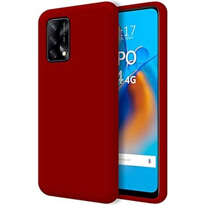 Tumundosmartphone Funda Silicona Líquida Ultra Suave para OPPO A74 4G Color Roja Tumundosmartphone Funda Silicona Líquida Ultra Suave para OPPO A74 4G Color Roja