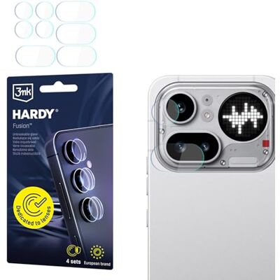 3mk Fusion Lens Nothing Phone (4a) Pro Cristal Cámara Protector Transparente 3mk Fusion Lens Nothing Phone (4a) Pro Cristal Cámara Protector Transparente