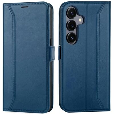 Verco para Samsung Galaxy S25 FE Funda Cartera Nathy, Acabado Efecto Cuero con Cierre magnético y Ranuras para Tarjetas, Compatible con Samsung Galaxy S25 FE (6,7 Pulgadas), Azul Verco para Samsung Galaxy S25 FE Funda Cartera Nathy, Acabado Efecto Cuero con Cierre magnético y Ranuras para Tarjetas, Compatible con Samsung Galaxy S25 FE (6,7 Pulgadas), Azul