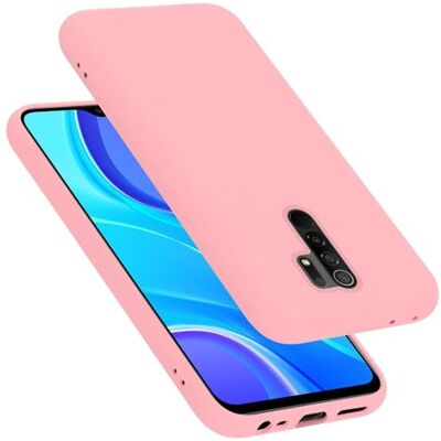 Cadorabo Funda de Silicona Compatible con Xiaomi RedMi 9, Funda Protectora de Cuerpo Completo para RedMi 9- Resistente a arañazos y Golpes Fina Funda de TPU Liquid Rosa Cadorabo Funda de Silicona Compatible con Xiaomi RedMi 9, Funda Protectora de Cuerpo Completo para RedMi 9- Resistente a arañazos y Golpes Fina Funda de TPU Liquid Rosa