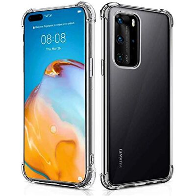 Tumundosmartphone Funda Gel TPU Anti-Shock Transparente para Huawei P40 Pro Tumundosmartphone Funda Gel TPU Anti-Shock Transparente para Huawei P40 Pro