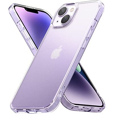 Ringke Fusion Compatible con Funda iPhone 14 Plus 6.7 Pulgadas, Anti Huella Dactilar Acabado Mate Agarre Cómodo, Carcasa Transparente Helada con Agujeros para Cuerda Matte Clear Ringke Fusion Compatible con Funda iPhone 14 Plus 6.7 Pulgadas, Anti Huella Dactilar Acabado Mate Agarre Cómodo, Carcasa Transparente Helada con Agujeros para Cuerda Matte Clear