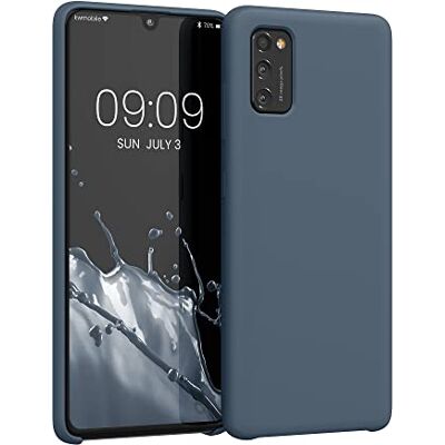 kwmobile Carcasa Compatible con Samsung Galaxy A41 Funda Case TPU y Silicona antigolpes Apto Carga inalámbrica Pizarra Oscura kwmobile Carcasa Compatible con Samsung Galaxy A41 Funda Case TPU y Silicona antigolpes Apto Carga inalámbrica Pizarra Oscura