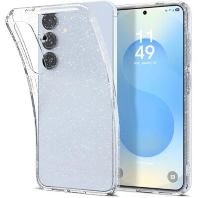 Spigen Funda Liquid Crystal Glitter para Samsung Samsung Galaxy S25 Crystal Quartz Spigen Funda Liquid Crystal Glitter para Samsung Samsung Galaxy S25 Crystal Quartz