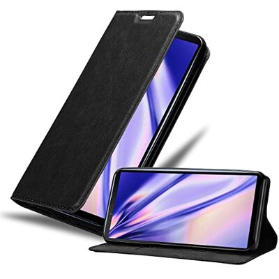 Cadorabo Funda Libro para Sony Xperia 10 III en Negro Antracita Cubierta Proteccíon con Cierre Magnético, Tarjetero y Función de Suporte Etui Case Cover Carcasa Cadorabo Funda Libro para Sony Xperia 10 III en Negro Antracita Cubierta Proteccíon con Cierre Magnético, Tarjetero y Función de Suporte Etui Case Cover Carcasa