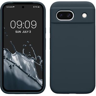 kwmobile Carcasa Compatible con Google Pixel 8a Funda Case TPU y Silicona antigolpes Apto Carga inalámbrica Pizarra Oscura kwmobile Carcasa Compatible con Google Pixel 8a Funda Case TPU y Silicona antigolpes Apto Carga inalámbrica Pizarra Oscura