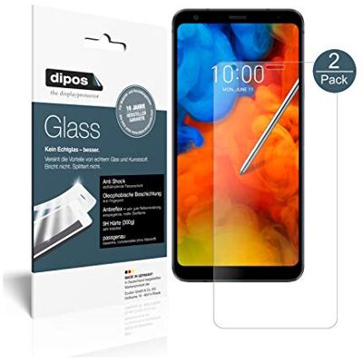 dipos 2x Protector de Pantalla 9H mate para LG Q Stylus Plus dipos 2x Protector de Pantalla 9H mate para LG Q Stylus Plus