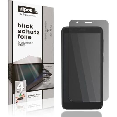dipos Protector de Pantalla Antiespía para ZTE Blade A3 Plus dipos Protector de Pantalla Antiespía para ZTE Blade A3 Plus