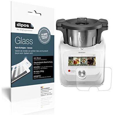 dipos 2x Protector de Pantalla 9H mate para Monsieur Cuisine Connect dipos 2x Protector de Pantalla 9H mate para Monsieur Cuisine Connect