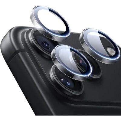 ESR Protector de Cámara para iPhone 18 Pro Max/18 Pro, Pack 1, Transparente Protectores Individuales para Lentes, Cristal Templado 9H, Nitidez Original de la Cámara Compatible con funda,Bordes Elevados ESR Protector de Cámara para iPhone 18 Pro Max/18 Pro, Pack 1, Transparente Protectores Individuales para Lentes, Cristal Templado 9H, Nitidez Original de la Cámara Compatible con funda,Bordes Elevados