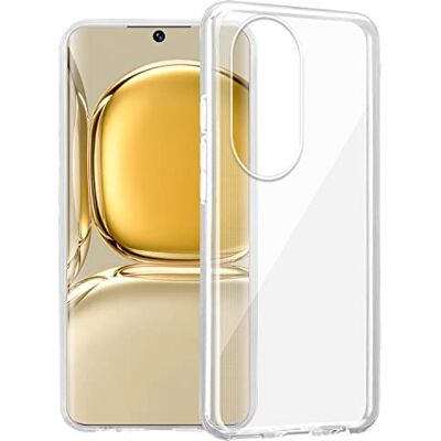 Cadorabo Estuche Compatible con Huawei P50 Pro en Transparente Funda Protectora Fabricada en Silicona TPU Flexible Cadorabo Estuche Compatible con Huawei P50 Pro en Transparente Funda Protectora Fabricada en Silicona TPU Flexible
