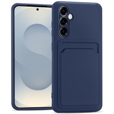 Verco Funda para Samsung Galaxy S25 FE Case Silicona, Funda para Teléfono Móvil con Tarjetero Funda Delgada para Samsung S25 FE Funda Azul Verco Funda para Samsung Galaxy S25 FE Case Silicona, Funda para Teléfono Móvil con Tarjetero Funda Delgada para Samsung S25 FE Funda Azul