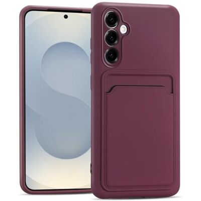 Verco Funda para Samsung Galaxy S25 FE Case Silicona, Funda para Teléfono Móvil con Tarjetero Delgada Funda para Samsung S25 FE Funda Raspberry Lila Verco Funda para Samsung Galaxy S25 FE Case Silicona, Funda para Teléfono Móvil con Tarjetero Delgada Funda para Samsung S25 FE Funda Raspberry Lila