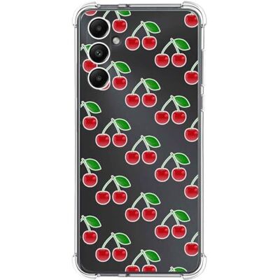 Tumundosmartphone Funda Silicona Antigolpes para Samsung Galaxy A05s diseño Cerezas Dibujos Tumundosmartphone Funda Silicona Antigolpes para Samsung Galaxy A05s diseño Cerezas Dibujos