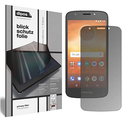 dipos Protector de Pantalla Antiespía para Motorola Moto E5 Play Go dipos Protector de Pantalla Antiespía para Motorola Moto E5 Play Go