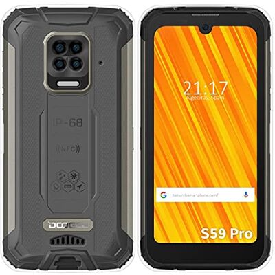Tumundosmartphone Funda Silicona Gel TPU Transparente para Doogee S59 Pro Tumundosmartphone Funda Silicona Gel TPU Transparente para Doogee S59 Pro