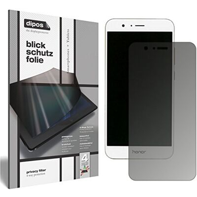 dipos Protector de Pantalla Antiespía para Huawei Honor V9 Película protectora mate, filtro de privacidad 4 vías, ajuste perfecto, antiarañazos, sin burbujas, autoadhesivo dipos Protector de Pantalla Antiespía para Huawei Honor V9 Película protectora mate, filtro de privacidad 4 vías, ajuste perfecto, antiarañazos, sin burbujas, autoadhesivo