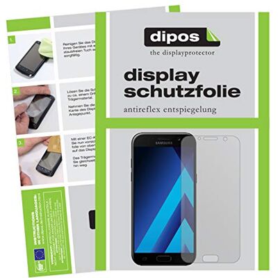 dipos 2x Protector de Pantalla mate para Samsung Galaxy A5 (2017) Antirreflejos, anti-reflectante, ajuste perfecto, antiarañazos, sin burbujas, compatible con huellas dactilares, autoadhesivo dipos 2x Protector de Pantalla mate para Samsung Galaxy A5 (2017) Antirreflejos, anti-reflectante, ajuste perfecto, antiarañazos, sin burbujas, compatible con huellas dactilares, autoadhesivo
