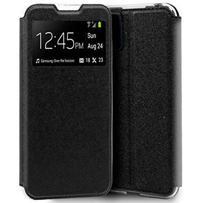 Tumundosmartphone Funda Libro Soporte con Ventana para Samsung Galaxy A51 Color Negra Tumundosmartphone Funda Libro Soporte con Ventana para Samsung Galaxy A51 Color Negra