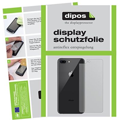 dipos 6x Protector de Pantalla mate para Apple iPhone 8 Plus Rückseite Antirreflejos, anti-reflectante, ajuste perfecto, antiarañazos, sin burbujas, compatible con huellas dactilares, autoadhesivo dipos 6x Protector de Pantalla mate para Apple iPhone 8 Plus Rückseite Antirreflejos, anti-reflectante, ajuste perfecto, antiarañazos, sin burbujas, compatible con huellas dactilares, autoadhesivo
