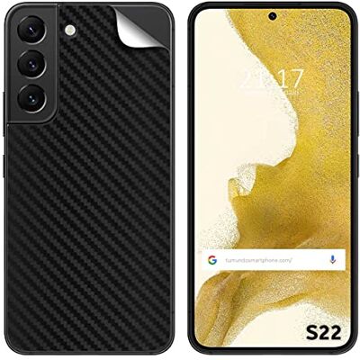 Tumundosmartphone Pegatina Vinilo Autoadhesiva Textura Carbono para Samsung Galaxy S22 5G Tumundosmartphone Pegatina Vinilo Autoadhesiva Textura Carbono para Samsung Galaxy S22 5G