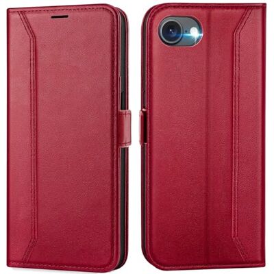 Verco para iPhone 16e Funda Cartera Nathy, Acabado Efecto Cuero con Cierre magnético y Ranuras para Tarjetas, Compatible con iPhone 16e (6,1 Pulgadas), Rojo Verco para iPhone 16e Funda Cartera Nathy, Acabado Efecto Cuero con Cierre magnético y Ranuras para Tarjetas, Compatible con iPhone 16e (6,1 Pulgadas), Rojo