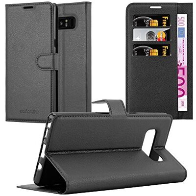 Cadorabo Funda Libro para Samsung Galaxy Note 8 en Negro Fantasma Cubierta Proteccíon con Cierre Magnético, Tarjetero y Función de Suporte Etui Case Cover Carcasa Cadorabo Funda Libro para Samsung Galaxy Note 8 en Negro Fantasma Cubierta Proteccíon con Cierre Magnético, Tarjetero y Función de Suporte Etui Case Cover Carcasa