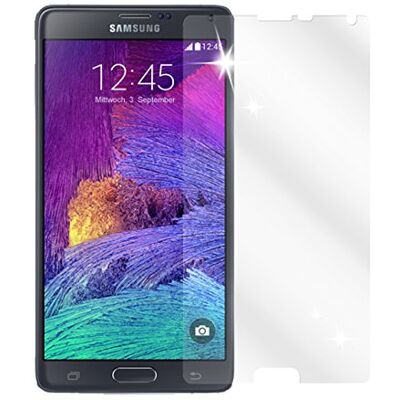 dipos 2x Protector de Pantalla claro para Samsung Galaxy Note 4 Transparente, ajuste perfecto, antiarañazos, sin burbujas, apto para fundas, compatible con huellas dactilares, autoadhesivo dipos 2x Protector de Pantalla claro para Samsung Galaxy Note 4 Transparente, ajuste perfecto, antiarañazos, sin burbujas, apto para fundas, compatible con huellas dactilares, autoadhesivo
