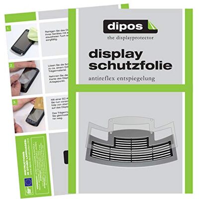 dipos 2x Protector de Pantalla mate para Jura S8 Tropfblech bis Modell 2017 dipos 2x Protector de Pantalla mate para Jura S8 Tropfblech bis Modell 2017
