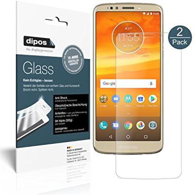 dipos 2x Protector de Pantalla 9H mate para Motorola Moto E5 dipos 2x Protector de Pantalla 9H mate para Motorola Moto E5