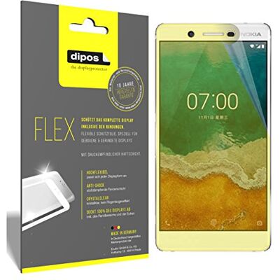 dipos FLEX 3x Protector de Pantalla claro para Nokia 7 dipos FLEX 3x Protector de Pantalla claro para Nokia 7