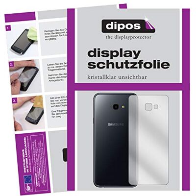 dipos 2x Protectores claro para Samsung Galaxy J4 Plus 2018 Trasera Transparente, ajuste perfecto, antiarañazos, sin burbujas, apto para fundas, compatible con huellas dactilares, autoadhesivo dipos 2x Protectores claro para Samsung Galaxy J4 Plus 2018 Trasera Transparente, ajuste perfecto, antiarañazos, sin burbujas, apto para fundas, compatible con huellas dactilares, autoadhesivo