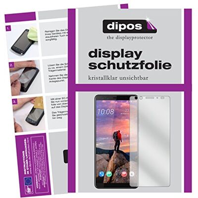 dipos 6x Protector de Pantalla claro para HTC U12 Plus Transparente, ajuste perfecto, antiarañazos, sin burbujas, apto para fundas, compatible con huellas dactilares, autoadhesivo dipos 6x Protector de Pantalla claro para HTC U12 Plus Transparente, ajuste perfecto, antiarañazos, sin burbujas, apto para fundas, compatible con huellas dactilares, autoadhesivo