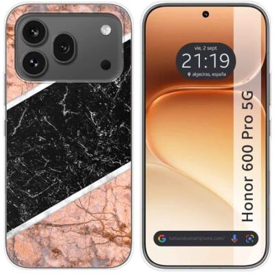 Tumundosmartphone Funda Silicona para Huawei Honor 600 Pro 5G diseño Mármol 07 Dibujos Tumundosmartphone Funda Silicona para Huawei Honor 600 Pro 5G diseño Mármol 07 Dibujos