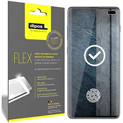 dipos FLEX 3x Protector de Pantalla claro para Samsung Galaxy S10 Plus dipos FLEX 3x Protector de Pantalla claro para Samsung Galaxy S10 Plus