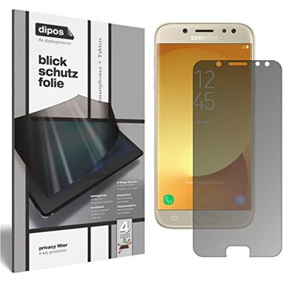 dipos Protector de Pantalla Antiespía para Samsung Galaxy J5 Pro (2017) Película protectora mate, filtro de privacidad 4 vías, ajuste perfecto, antiarañazos, sin burbujas, autoadhesivo dipos Protector de Pantalla Antiespía para Samsung Galaxy J5 Pro (2017) Película protectora mate, filtro de privacidad 4 vías, ajuste perfecto, antiarañazos, sin burbujas, autoadhesivo