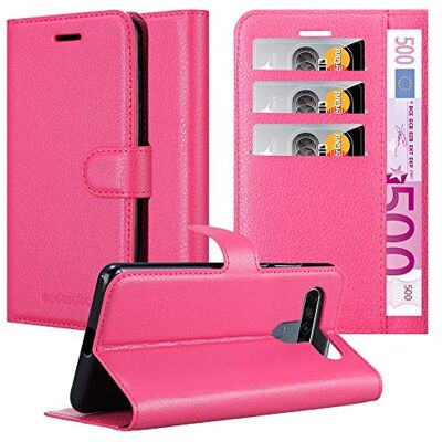 Cadorabo Funda Libro para LG K61 en Rosa Cereza Cubierta Proteccíon con Cierre Magnético, Tarjetero y Función de Suporte Etui Case Cover Carcasa Cadorabo Funda Libro para LG K61 en Rosa Cereza Cubierta Proteccíon con Cierre Magnético, Tarjetero y Función de Suporte Etui Case Cover Carcasa