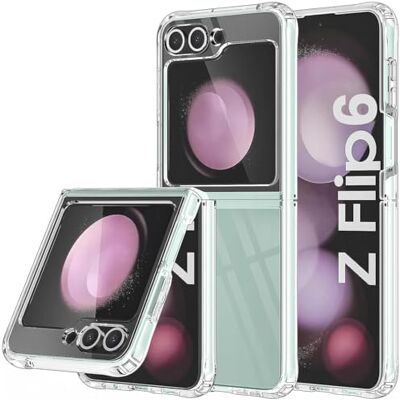 Verco para Samsung Galaxy Z Flip 6 Funda Zero, Carcasa Soft Ultrafina de TPU, Casi Invisible y Ligera, Compatible con Samsung Galaxy Z Flip 6 (6,7 Pulgadas) Verco para Samsung Galaxy Z Flip 6 Funda Zero, Carcasa Soft Ultrafina de TPU, Casi Invisible y Ligera, Compatible con Samsung Galaxy Z Flip 6 (6,7 Pulgadas)