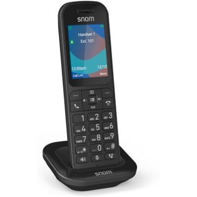Snom M53 00004740 Terminal DECT, Pantalla de 1,8", SIP, Color Negro Snom M53 00004740 Terminal DECT, Pantalla de 1,8", SIP, Color Negro