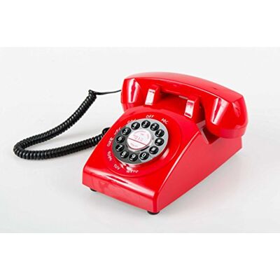 DONREGALOWEB Teléfono Rojo góndola Real PVC 20x12,5x23 cm DONREGALOWEB Teléfono Rojo góndola Real PVC 20x12,5x23 cm