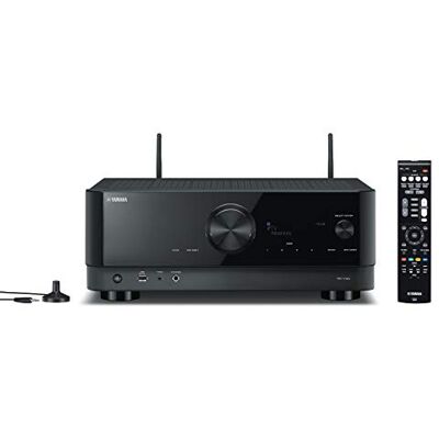 Yamaha Receptor de Cine en casa, 5.2 Canales, Capacidad 4K/120Hz, Bluetooth Integrado, USB y WiFi, Compatible con MusicCast y Alexa Yamaha Receptor de Cine en casa, 5.2 Canales, Capacidad 4K/120Hz, Bluetooth Integrado, USB y WiFi, Compatible con MusicCast y Alexa