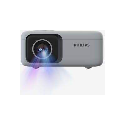 Philips NeoPix 106 Proyector portátil LCD LED, 720p, 100 lúmenes ANSI, pantalla de hasta 50 pulgadas, USB-C, HDMI, corrección trapezoidal automática, color blanco Philips NeoPix 106 Proyector portátil LCD LED, 720p, 100 lúmenes ANSI, pantalla de hasta 50 pulgadas, USB-C, HDMI, corrección trapezoidal automática, color blanco