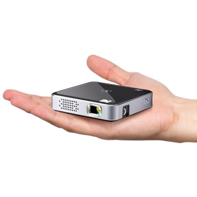 Kodak Ultra Mini Proyector portátil Soporte HD 1080p Proyector Pico Recargable DLP LED Negro Pantalla de 100", Altavoz Incorporado HDMI, USB y Micro SD Compatible con iPhone iPad, Android Kodak Ultra Mini Proyector portátil Soporte HD 1080p Proyector Pico Recargable DLP LED Negro Pantalla de 100", Altavoz Incorporado HDMI, USB y Micro SD Compatible con iPhone iPad, Android