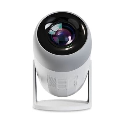 PRIXTON Proyector portátil con WiFi Matisse, 5.800 lúmenes, 200 ANSI lúmenes, Altavoces Integrados, Full HD 4K LED, Mando a Distancia, 32” a 120”, Conexión HDMI/USB/AC IN (Reacondicionado) PRIXTON Proyector portátil con WiFi Matisse, 5.800 lúmenes, 200 ANSI lúmenes, Altavoces Integrados, Full HD 4K LED, Mando a Distancia, 32” a 120”, Conexión HDMI/USB/AC IN (Reacondicionado)