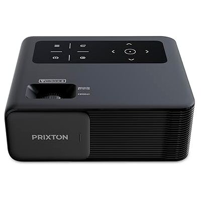 PRIXTON Miró Proyector WiFi 14.000 lúmenes 800 ANSI lúmenes Full HD Contraste 3:000:1 Función Digital Keystone Tamaño 30" a 210" Distancia 1 a 7 Metros HDMI/USB 2.0/AV IN/Jack (Reacondicionado) PRIXTON Miró Proyector WiFi 14.000 lúmenes 800 ANSI lúmenes Full HD Contraste 3:000:1 Función Digital Keystone Tamaño 30" a 210" Distancia 1 a 7 Metros HDMI/USB 2.0/AV IN/Jack (Reacondicionado)